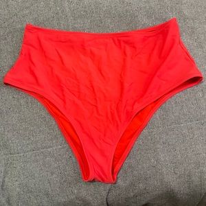 Aerie High Waisted Cheeky Bikini Bottoms XL